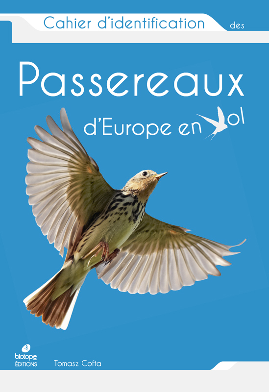 couverture du livre Cahier d'identification des Passereaux d'Europe en vol